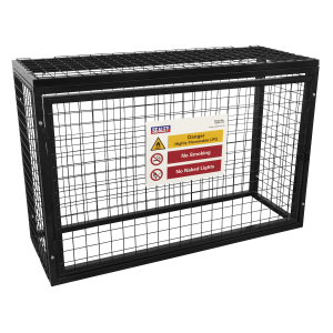 Sealey Gas Cylinder Safety Cage - 4 x 19kg (GCSC419)