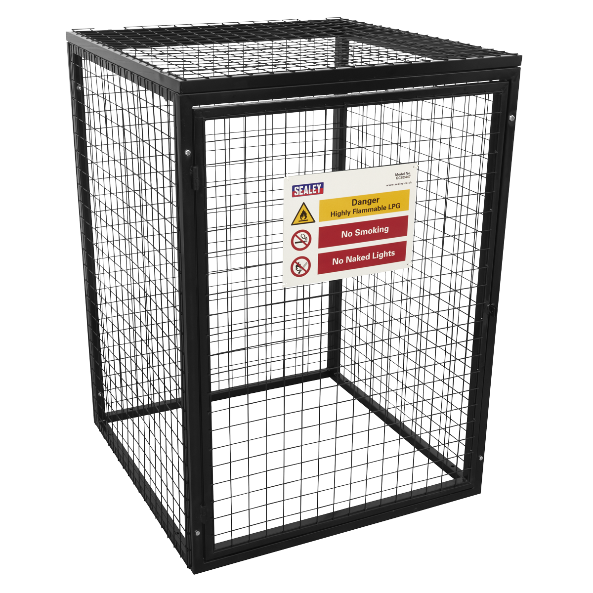 Sealey Gas Cylinder Safety Cage - 4 x 47kg (GCSC447)