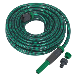 Sealey Water Hose 15m with Fittings (GH15R/12)