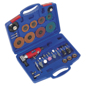 Sealey Generation Air Angle Die Grinding/Sanding Kit 42pc (GSA674K)