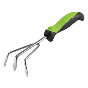 Sealey Hand Cultivator with Soft Grip Handle & Stainless Steel Tines (GTSG011)