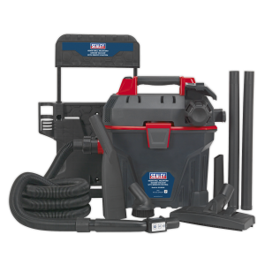 Sealey Wall Mounting Garage Vacuum with Remote Control 1200W/230V (GV180WM)