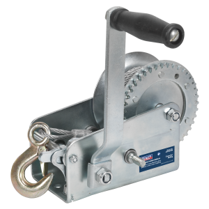 Sealey Geared Hand Winch with Cable 900kg Capacity (GWC2000M)