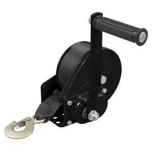 Sealey Geared Hand Winch with Brake & Webbing 540kg Capacity (GWW1200B)