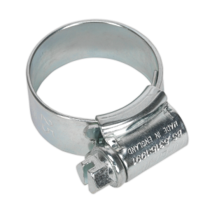 Sealey HI-GRIP® Zinc Plated Hose Clip 17-25mm - Pack of 20 (HCJ0X)