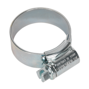 Sealey HI-GRIP® Zinc Plated Hose Clip 22-30mm - Pack of 20 (HCJ1A)