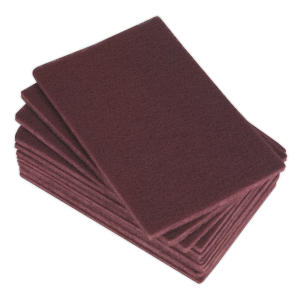Sealey Abrasive Finishing Pad 150 x 230mm, Medium - Pack of 10 (HP1523M)