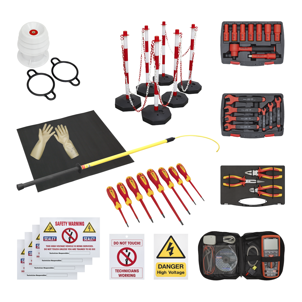Sealey Hybrid Workshop Tool Kit (HP55KITCOMBO)