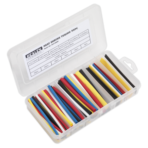 Sealey Heat Shrink Tubing Assortment 100mm 95pc - Mixed Colours (HST100MC)