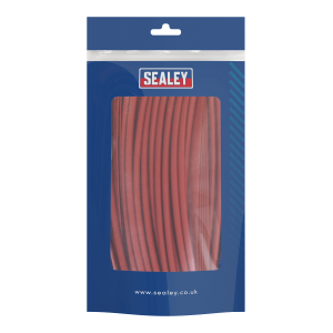 Sealey Heat Shrink Tubing 200mm 100pc - Red (HST200R)