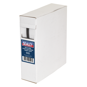 Sealey Heat Shrink Tubing 4.8-2.4mm 12m - Black (HST4812)