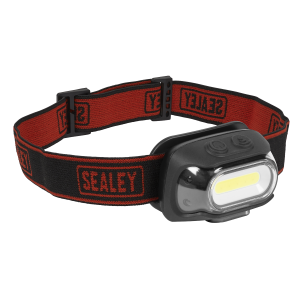 Sealey Rechargeable Head Torch with Auto-Sensor 8W COB LED (HT08R)