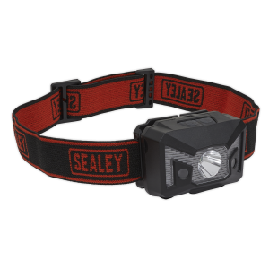 Sealey Rechargeable Head Torch with Auto-Sensor 3W SMD LED (HT102R)