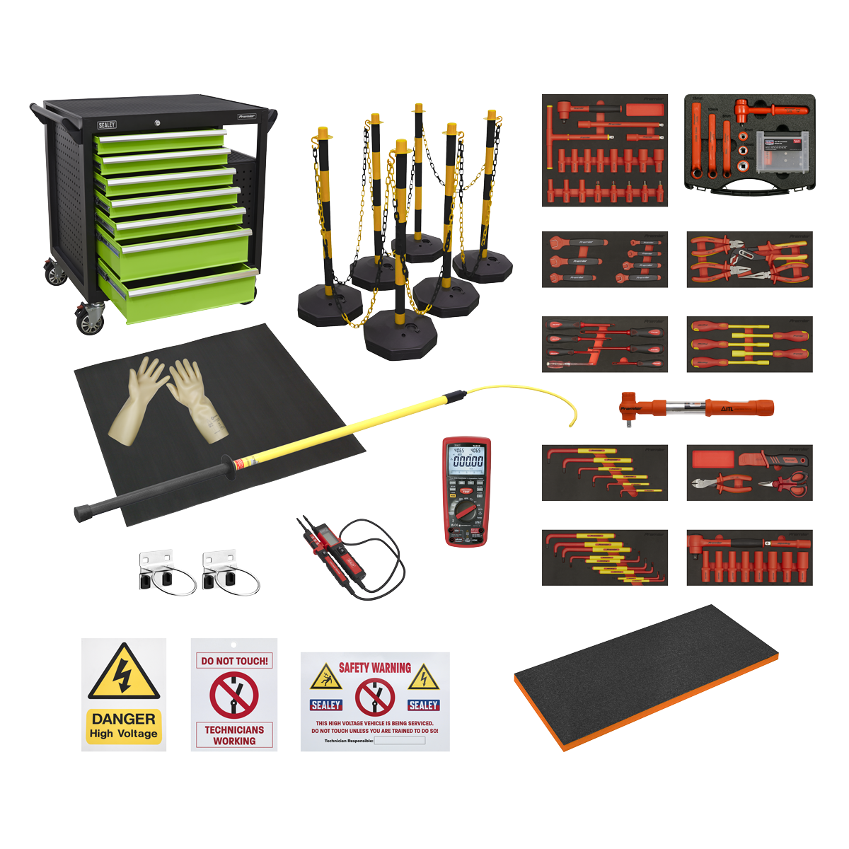 Sealey EV/Hybrid Master Tool Kit 23pc (HVCOM2)