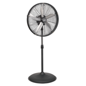 Sealey Industrial High Velocity Oscillating Pedestal Fan 20" 230V (HVF20PO)