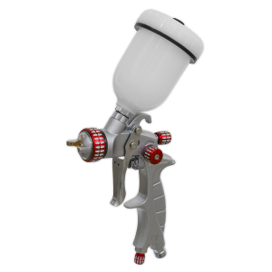 Sealey Premier Professional HVLP Gravity Feed Touch-Up Spray Gun 1mm Set-Up (HVLP04)