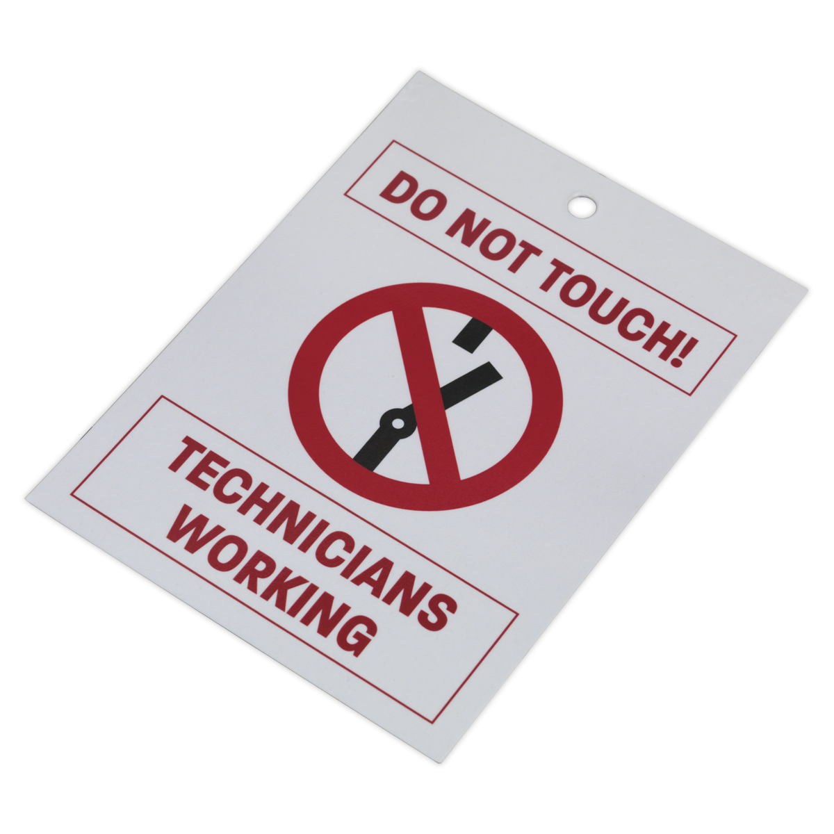 Sealey Hybrid/Electric Vehicle Keyring Warning Tag (HYBRIDTAG)