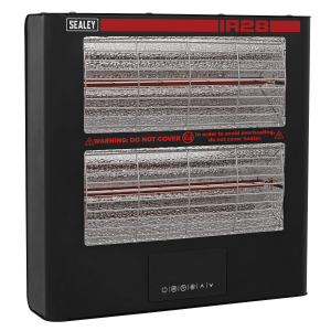 Sealey Wall Mounting Infrared Quartz Heater 2.8kW/230V (IR28)