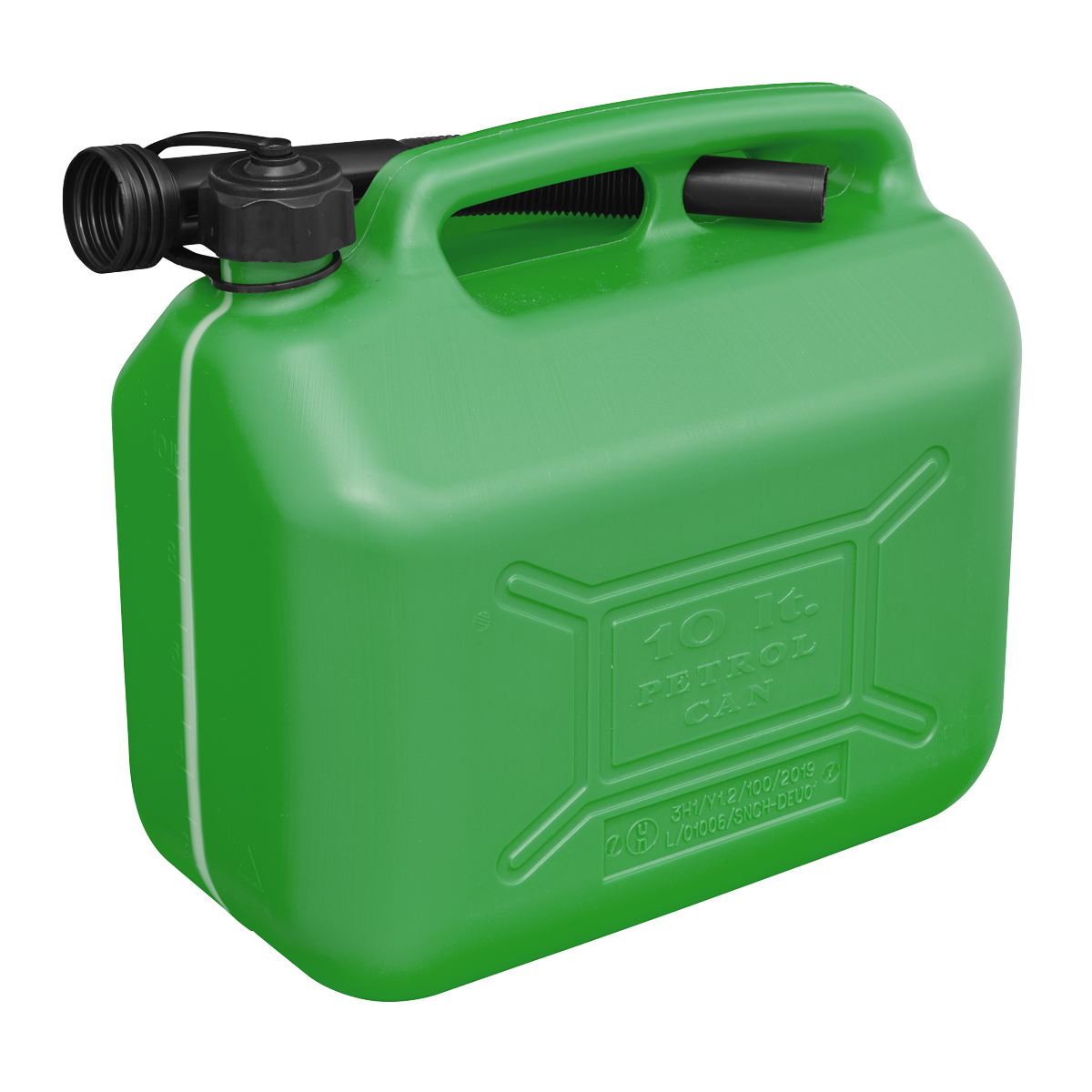 Sealey Fuel Can 10L - Green (JC10PG)