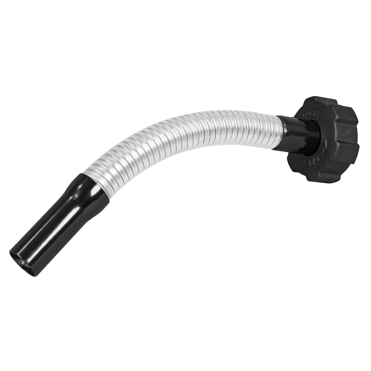 Sealey Flexi Pouring Spout for Screw Cap Jerry Cans - Black (JC1SCB)