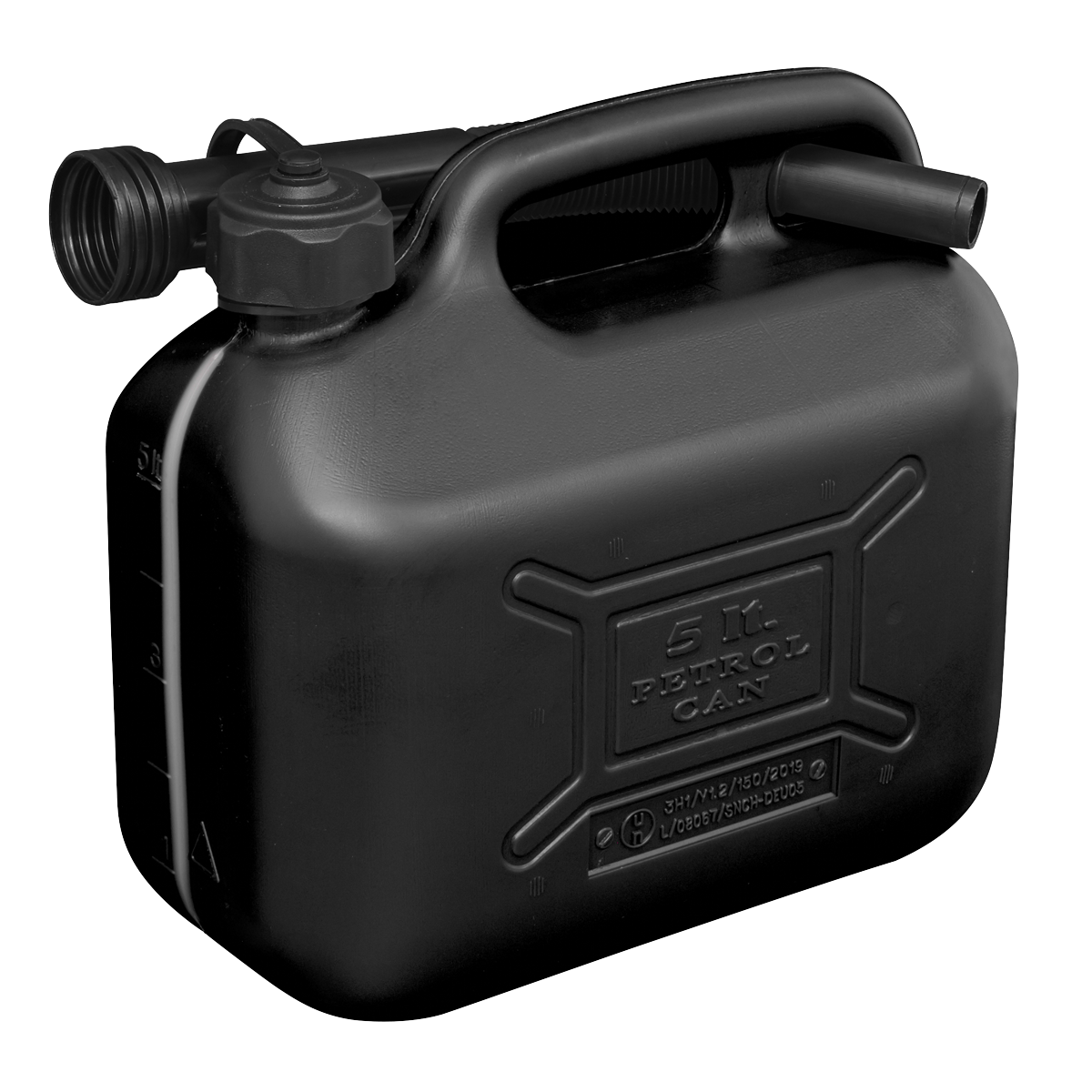 Sealey Fuel Can 5L - Black (JC5B)