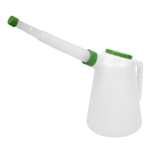 Sealey Oil Container with Flexible Spout 5L - Green Lid (JDL5G)
