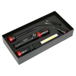 Sealey Rechargeable 3-in-1 Inspection Light 5W COB & 10W SMD LED (LED0131R)