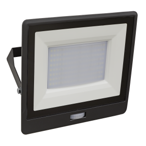 Sealey Extra-Slim Floodlight with PIR Sensor 100W SMD LED (LED115PIR)