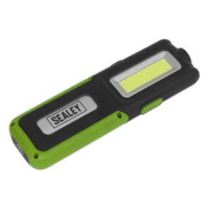Sealey Rechargeable Inspection Light with Power Bank 5W COB & 3W SMD LED - Green (LED318G)