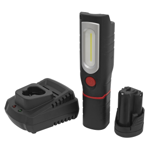 Sealey SV12 Series 8W COB LED Inspection Light with Battery & Charger Combo 12V (LED36012VCOMBO1)