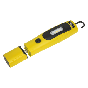 Sealey Rechargeable 360° Inspection Light 4W & 3W SMD LED - Yellow (LED3602Y)