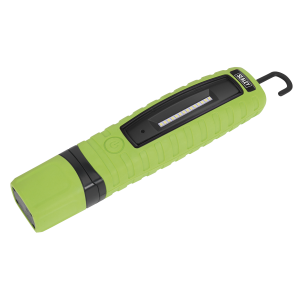 Sealey Rechargeable 360° Inspection Light 8W & 3W SMD LED - Green (LED360G)
