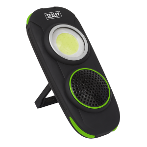 Sealey Rechargeable Torch with Wireless Speaker 10W COB LED (LED50WS)