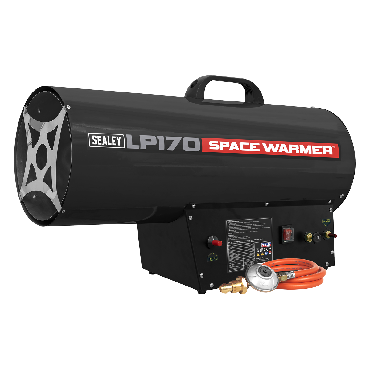 Sealey Space Warmer® Propane Heater 102,000-170,000Btu/hr (30-50kW) (LP170)
