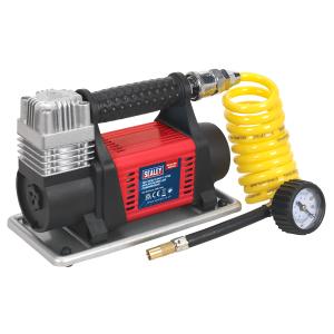Sealey Heavy-Duty Tyre Inflator/Mini Air Compressor 12V (MAC04)