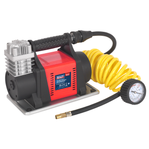 Sealey Heavy-Duty Tyre Inflator/Mini Air Compressor 12V (MAC05)