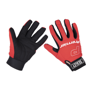 Sealey Premier Mechanic's Gloves Padded Palm - Extra-Large Pair (MG796XL)