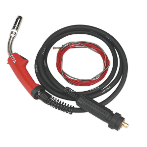 Sealey MIG Torch with 3m Euro Connector MB25 (MIG/T25)
