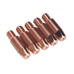 Sealey Contact Tip 0.8mm MB25/36 - Pack of 5 (MIG917)