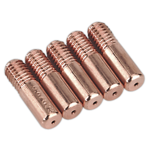 Sealey Contact Tip 0.8mm MB14 - Pack of 5 (MIG952)