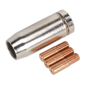 Sealey Conical Nozzle & Contact Tip Set MB14 (MIG953)