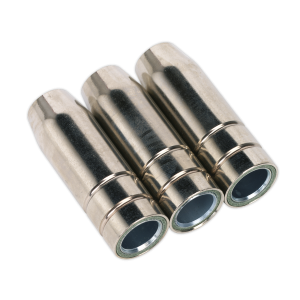 Sealey Conical Nozzle MB15 - Pack of 3 (MIG955)
