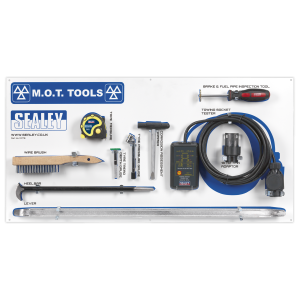 Sealey MOT Tool Board with Tools (MOTBKIT)