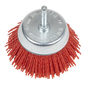 Sealey 75mm Nylon Filament Cup Brush with 6mm Shaft (NFB75)