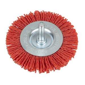 Sealey 75mm Nylon Filament Circular Brush with 6mm Shaft (NFBC75)