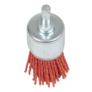 Sealey 25mm Nylon Filament End Brush with 6mm Shaft (NFBE25)