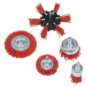 Sealey Nylon Filament 5pc Brush Set (NFBS05)