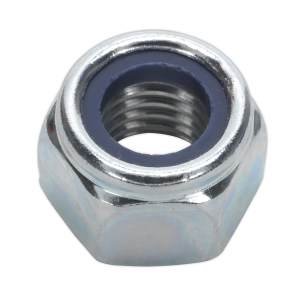 Sealey Zinc Plated Nylon Locknut M12, DIN 982 - Pack of 25 (NLN12)