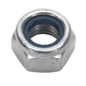 Sealey Zinc Plated Nylon Locknut M14, DIN 982 - Pack of 25 (NLN14)