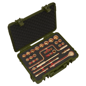 Sealey Premier Non-Sparking Socket Set 1/2"Sq Drive 31pc (NS039)